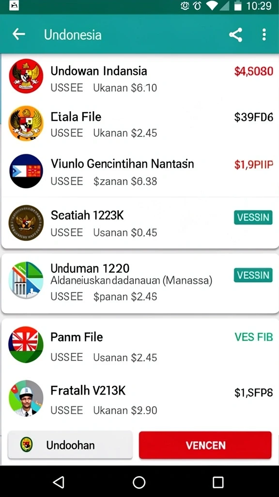 666j - Tangkapan layar menunjukkan berbagai level menantang yang dapat dijelajahi.
