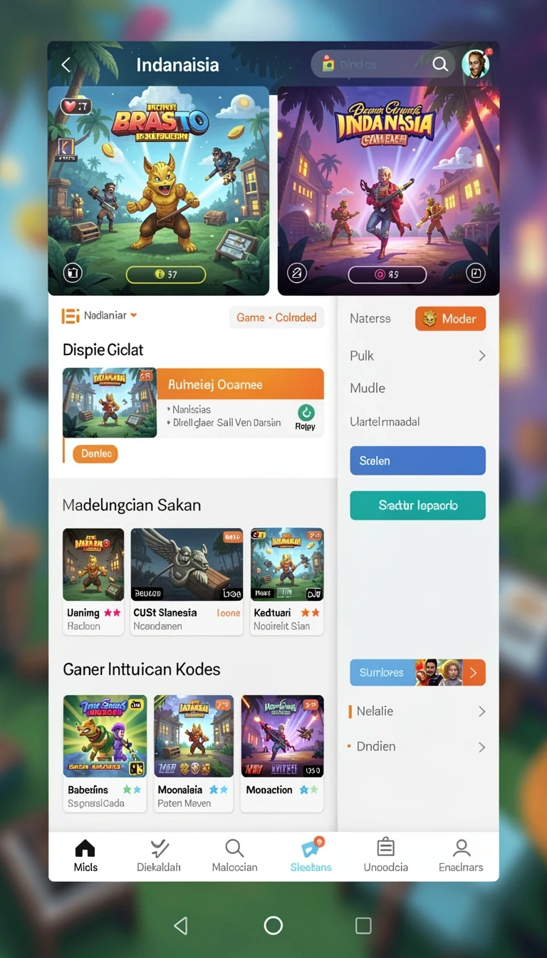 7svip - Screenshot menampilkan antarmuka utama yang mudah dinavigasi.