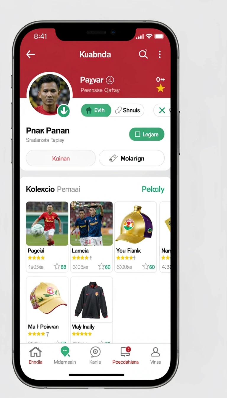 hartaspin - Pengaturan profil pengguna yang mudah diakses.