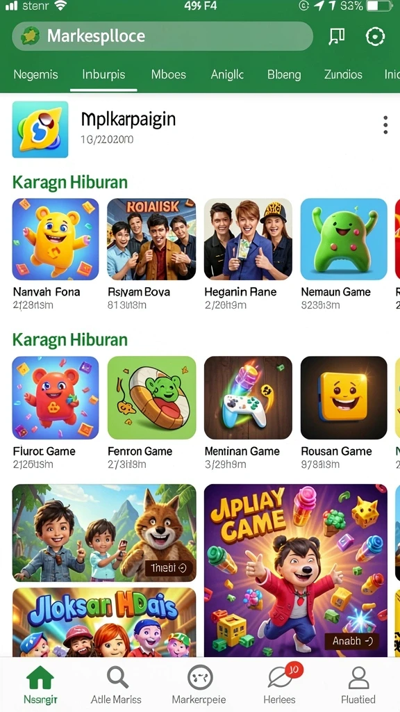 lancar138 - Screenshot tampilan menu utama LANCAR138.