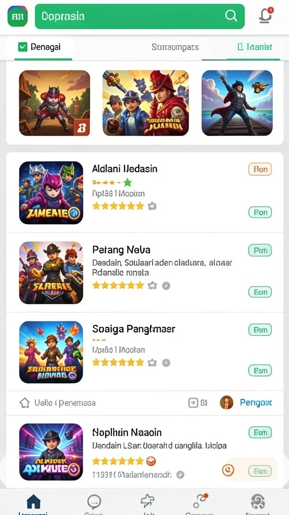 okjk - Koleksi item unik dan sumber daya permainan.