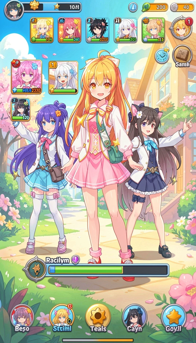 rp6677 - Visual menakjubkan dari salah satu level dalam game.