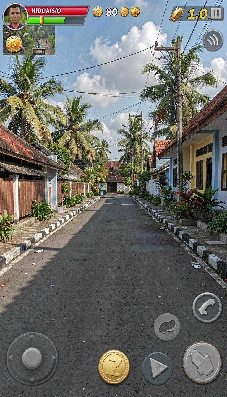 rp6677 - Menampilkan momen seru saat pemain beraksi bersama teman.