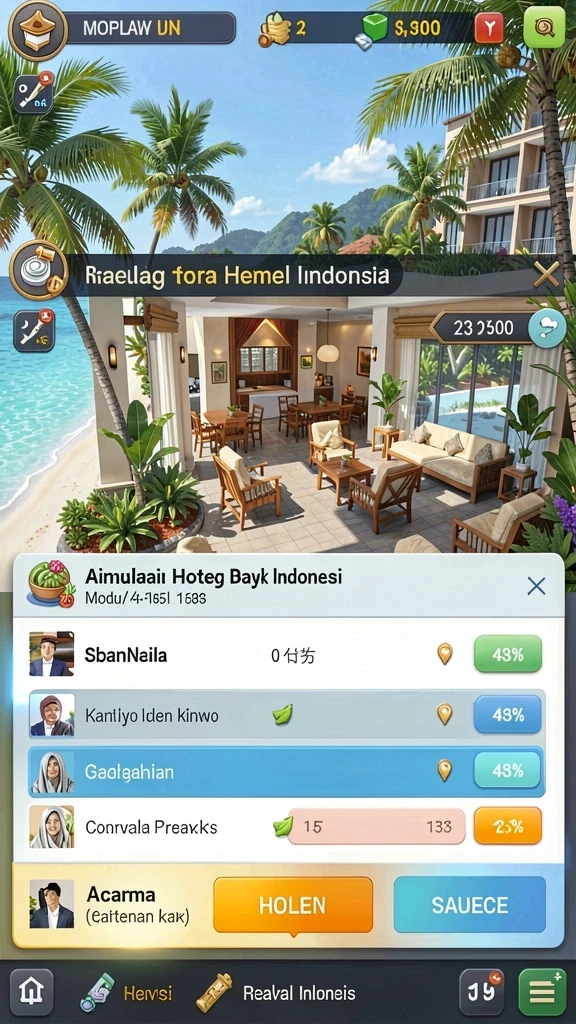 satu77 - Tampilan antarmuka yang intuitif dan menarik.