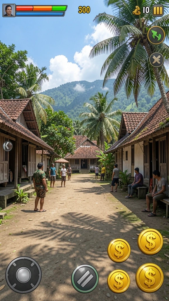 war138 - Tangkapan layar karakter utama di pertempuran.